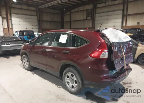 2015 Honda Cr-V Lx z USA, uszkodzony, nr VIN 5J6RM4H37FL092226